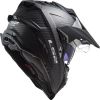 LS2 MX701 EXPLORER CARBON adventure helma matná-černá vel.XS